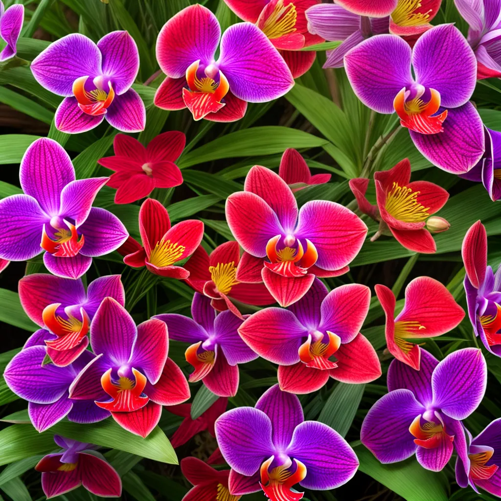 flores biomas diversidade colorida