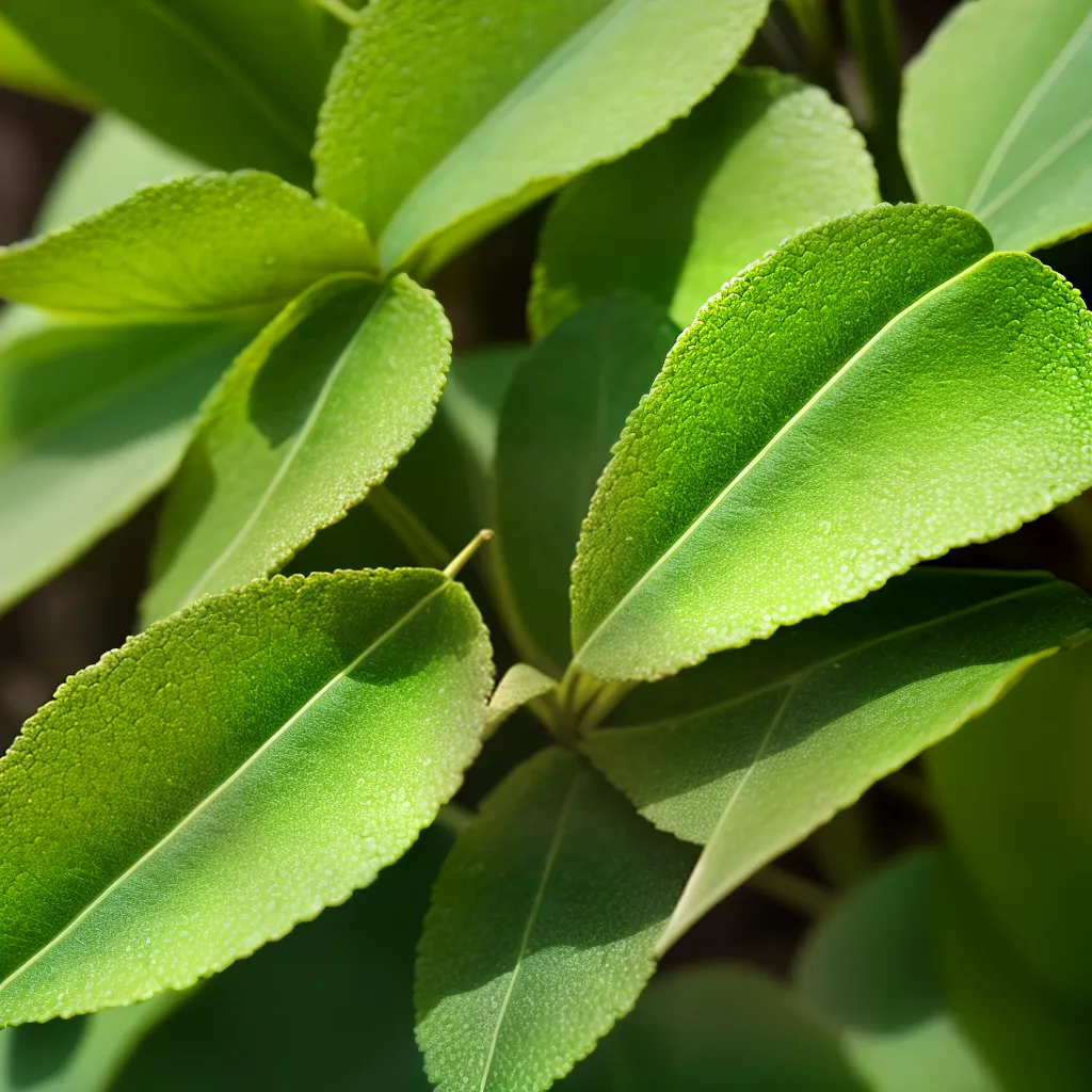 folhas verdes renovacao ecossistemas