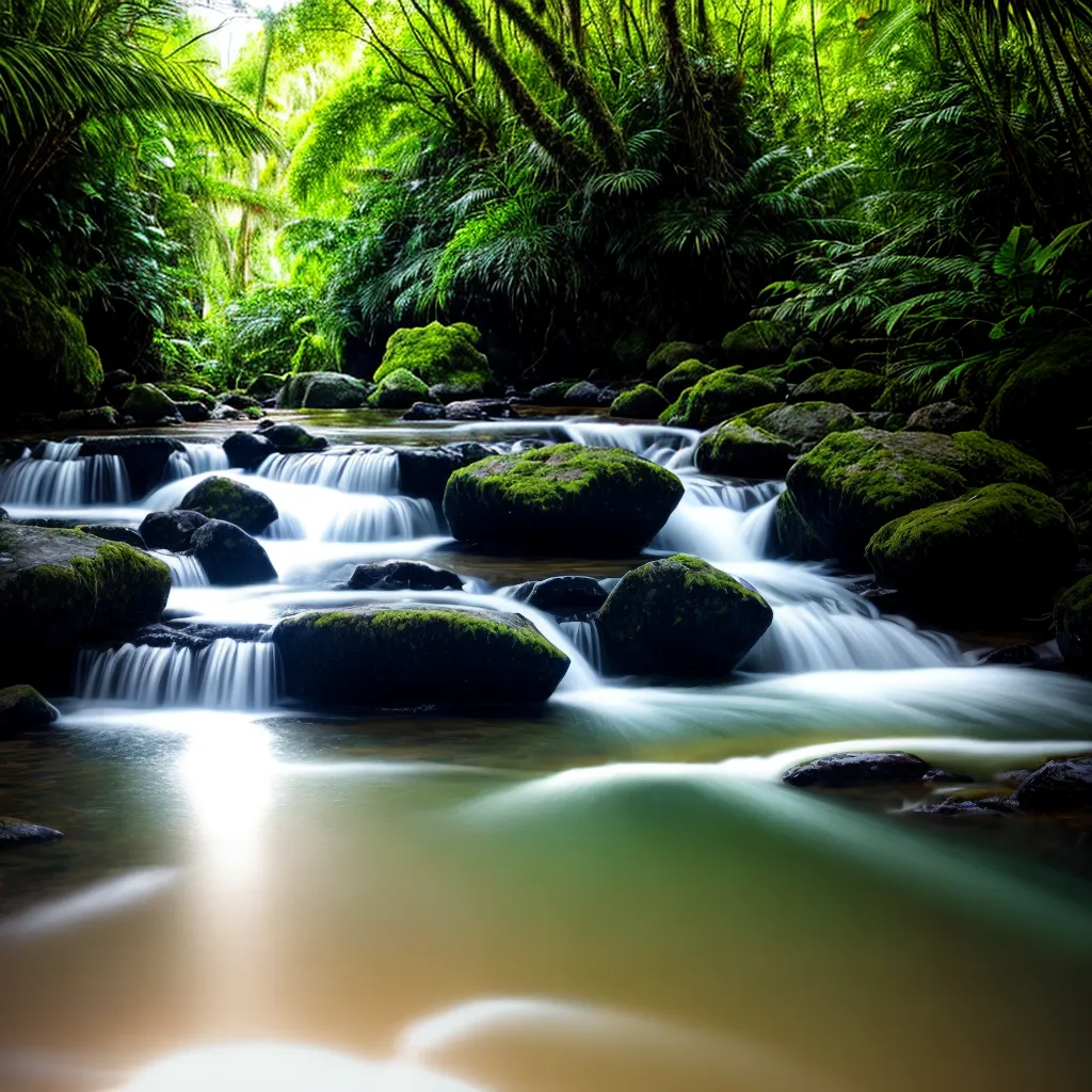 floresta viva rio cristalino