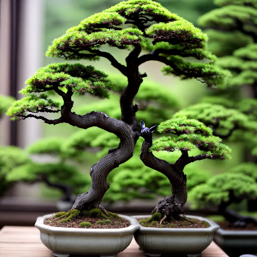 bonsai detahado arte japonesa