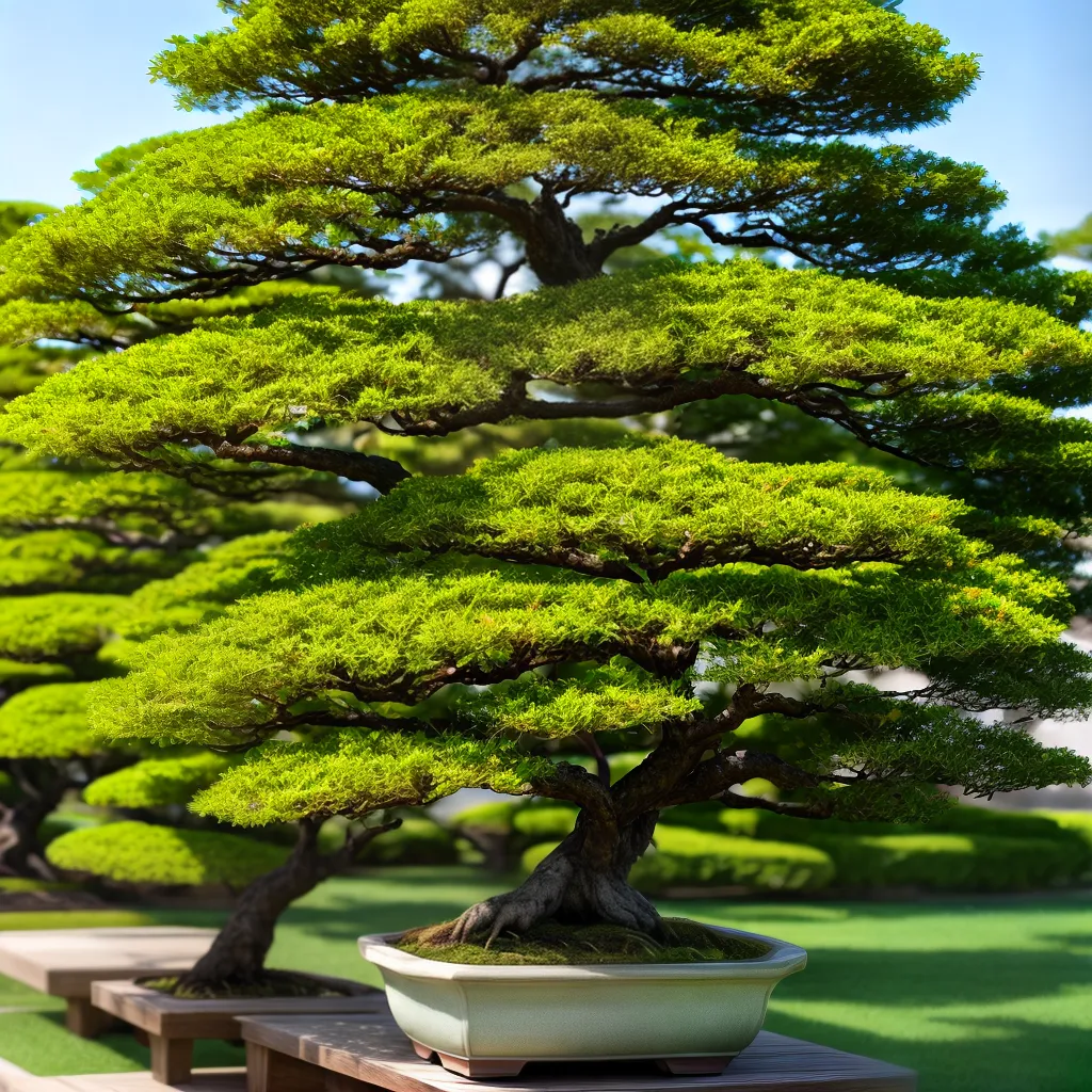 bonsai arte cultivo serenidade