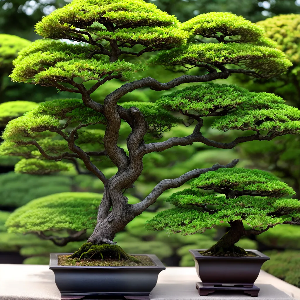 bonsai arte cultivo ferramentas jardim