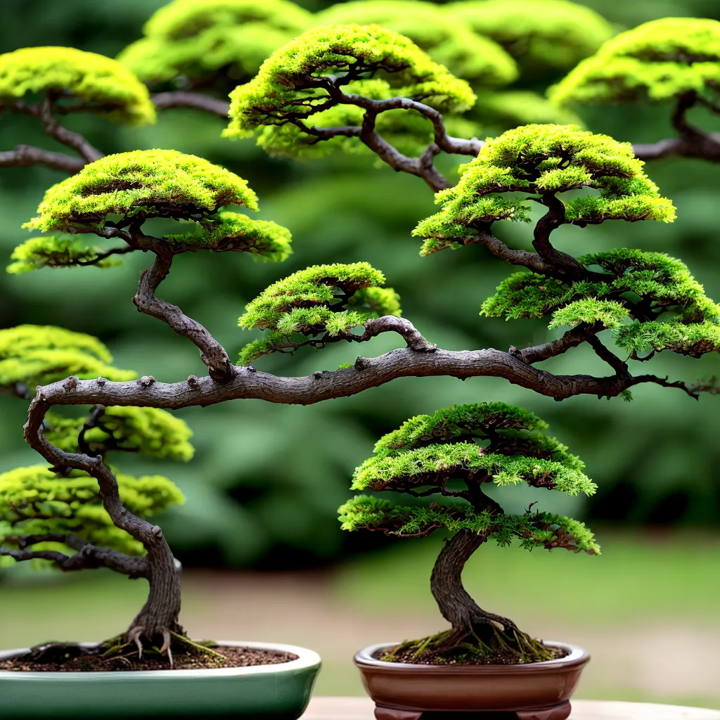 bonsai frutas miniatura magia natureza