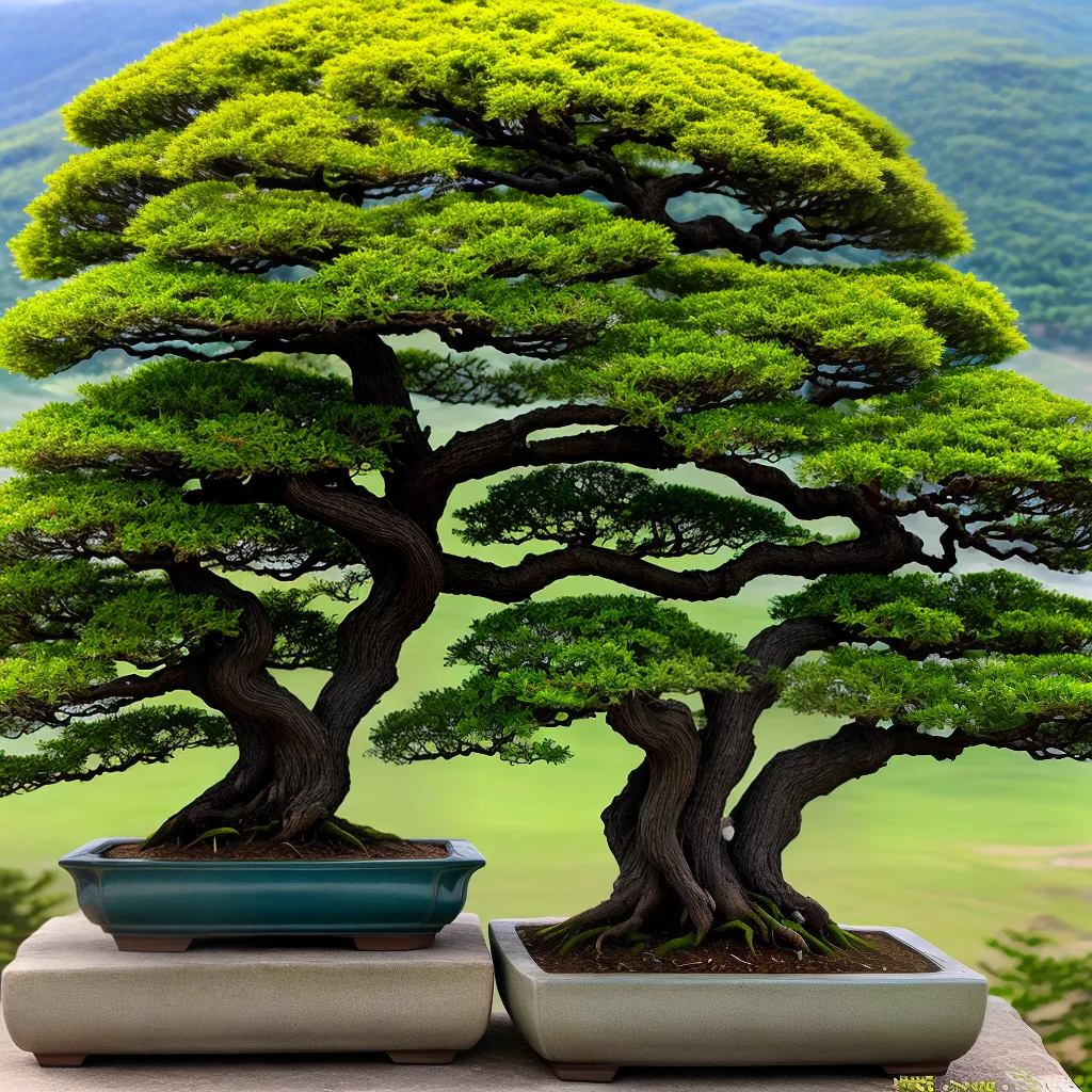 bonsai majestoso montanha tranquilidade bonsai majestoso montanha tranquilidade