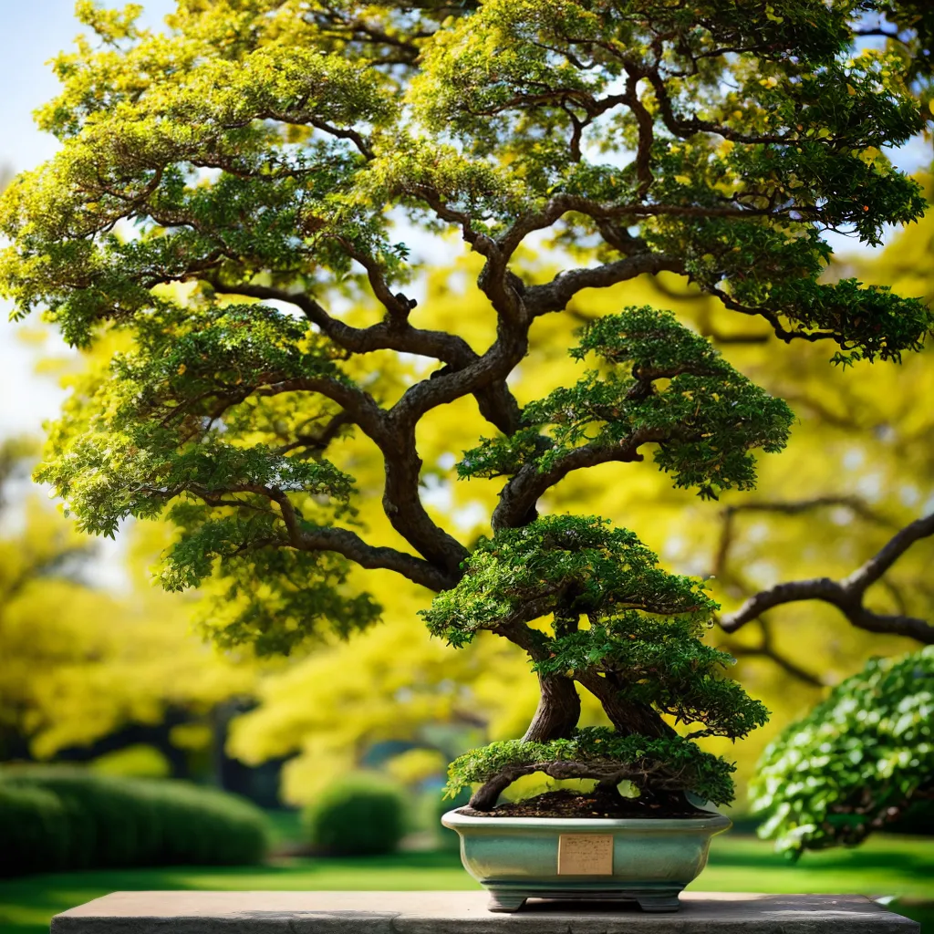 bonsai arvore folhas verde estacoes bonsai arvore folhas verde estacoes