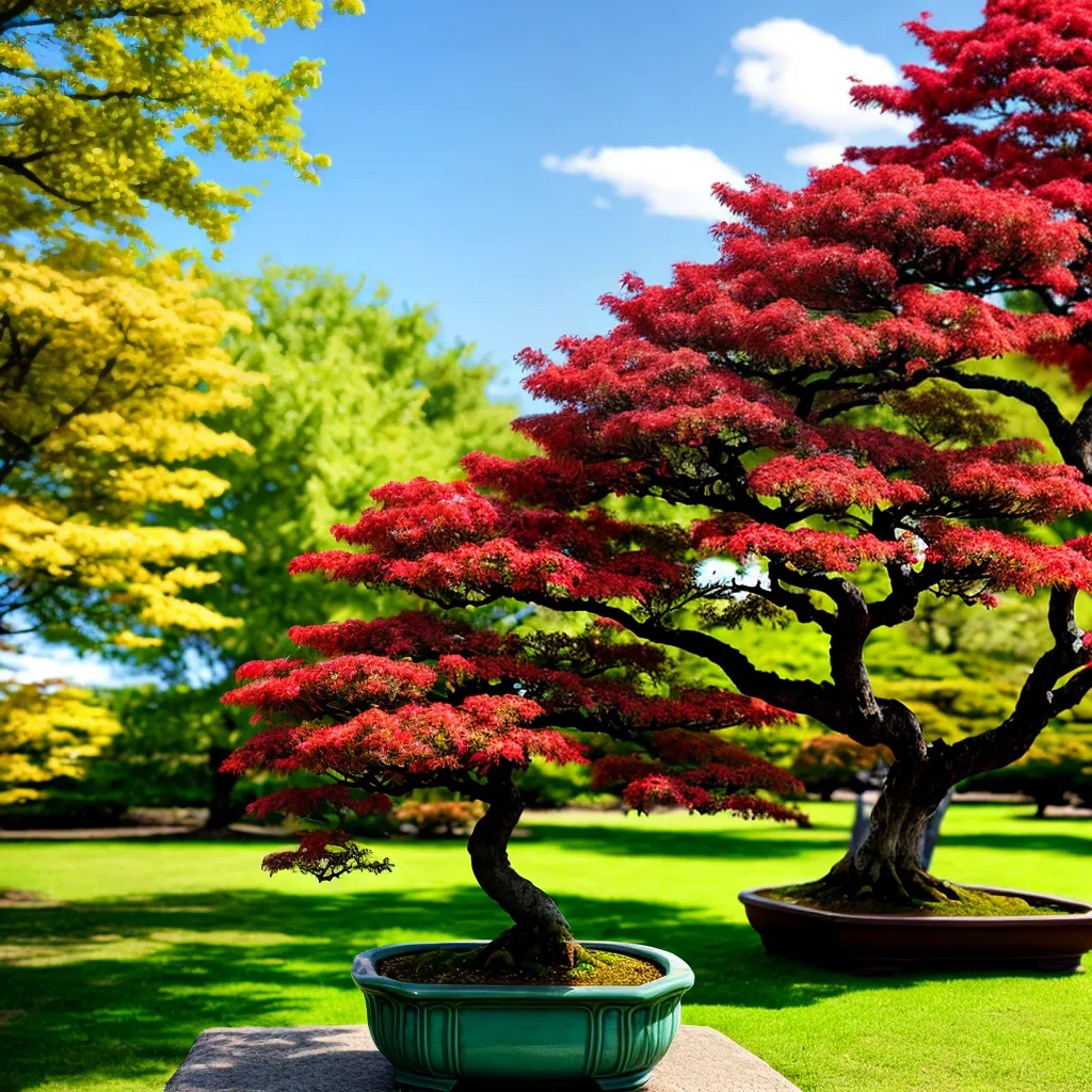 bonsai quatro estacoes folhagem bonsai quatro estacoes folhagem