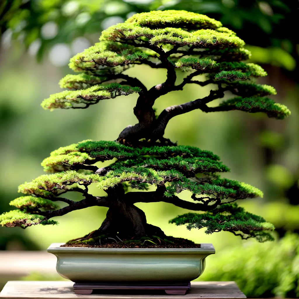 bonsai ramos folhagem verde bonsai ramos folhagem verde