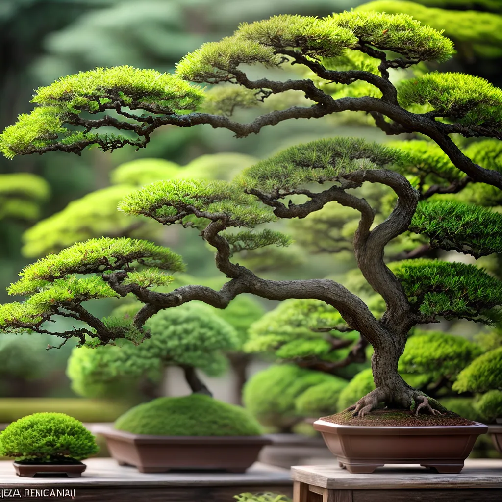perspectiva bonsai arte natureza