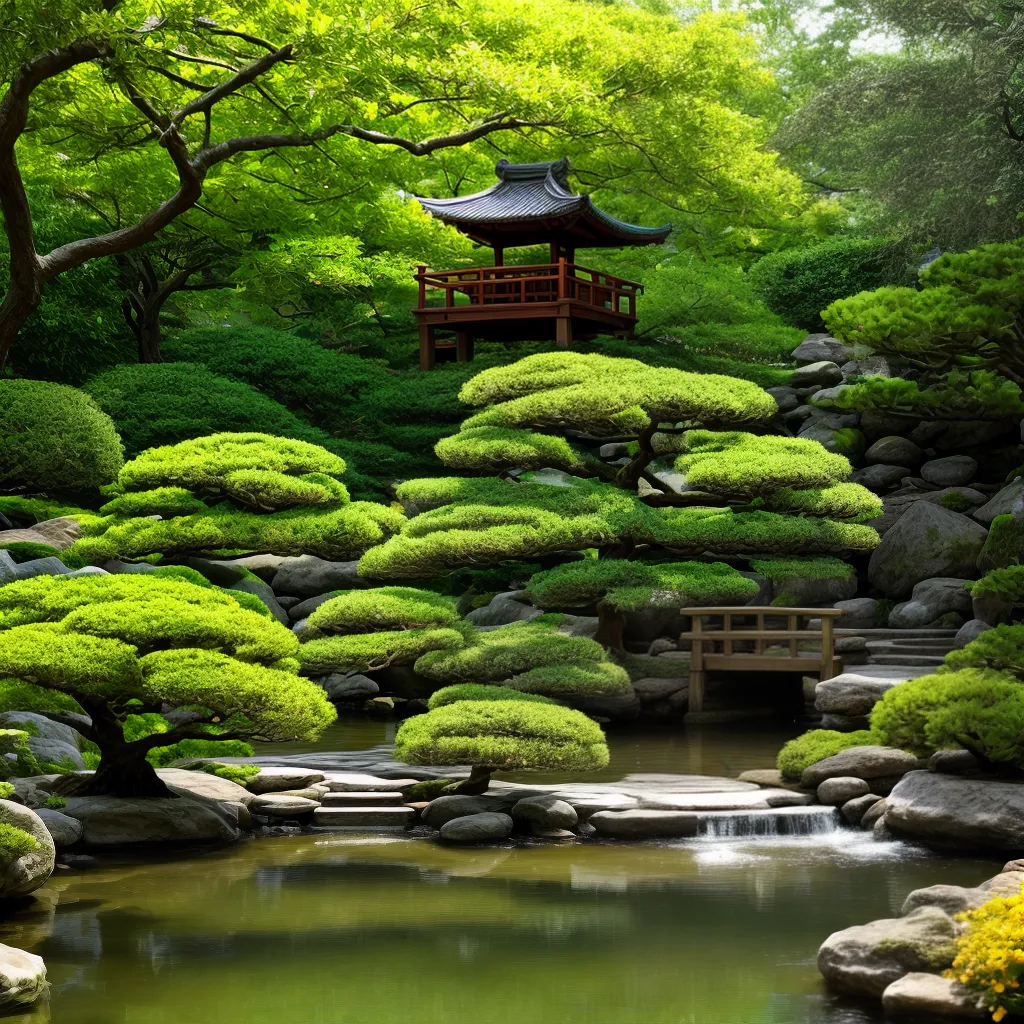 bonsai solitario paisagem miniatura