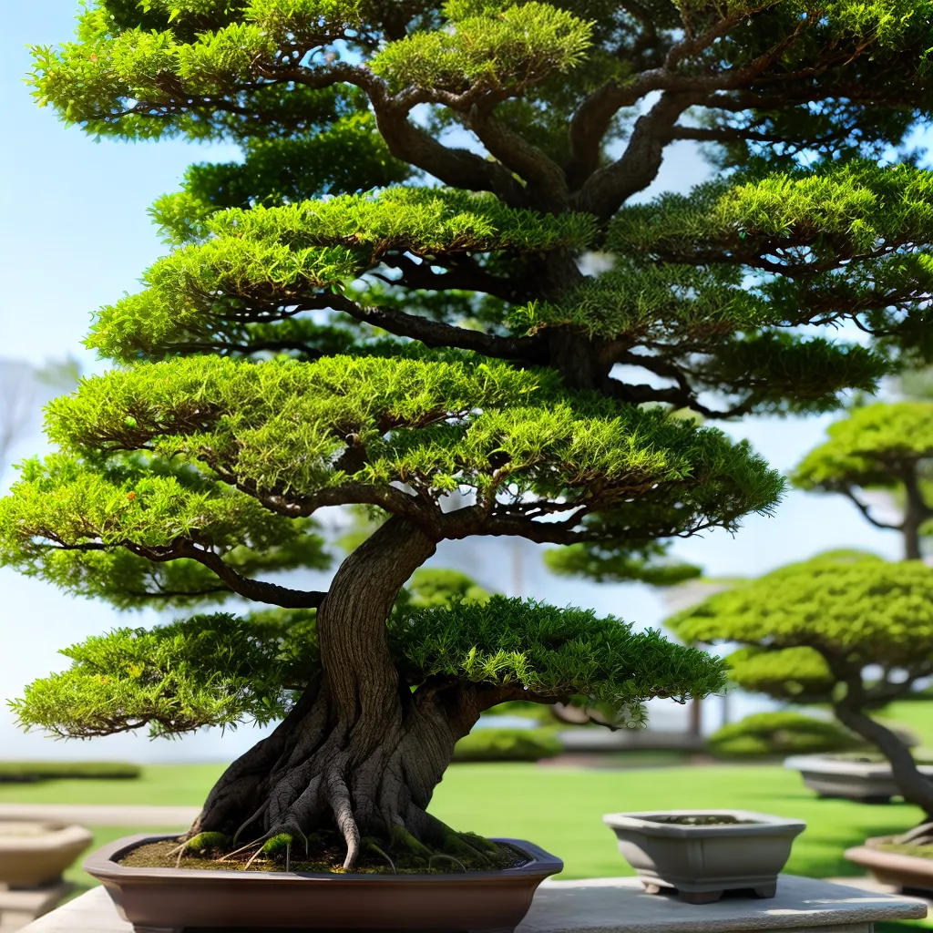 bonsai saudavel folhas verdes cuidado