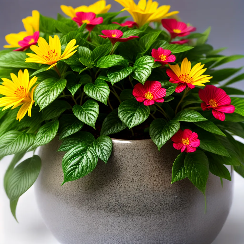 kusamono arranjo planta ceramica