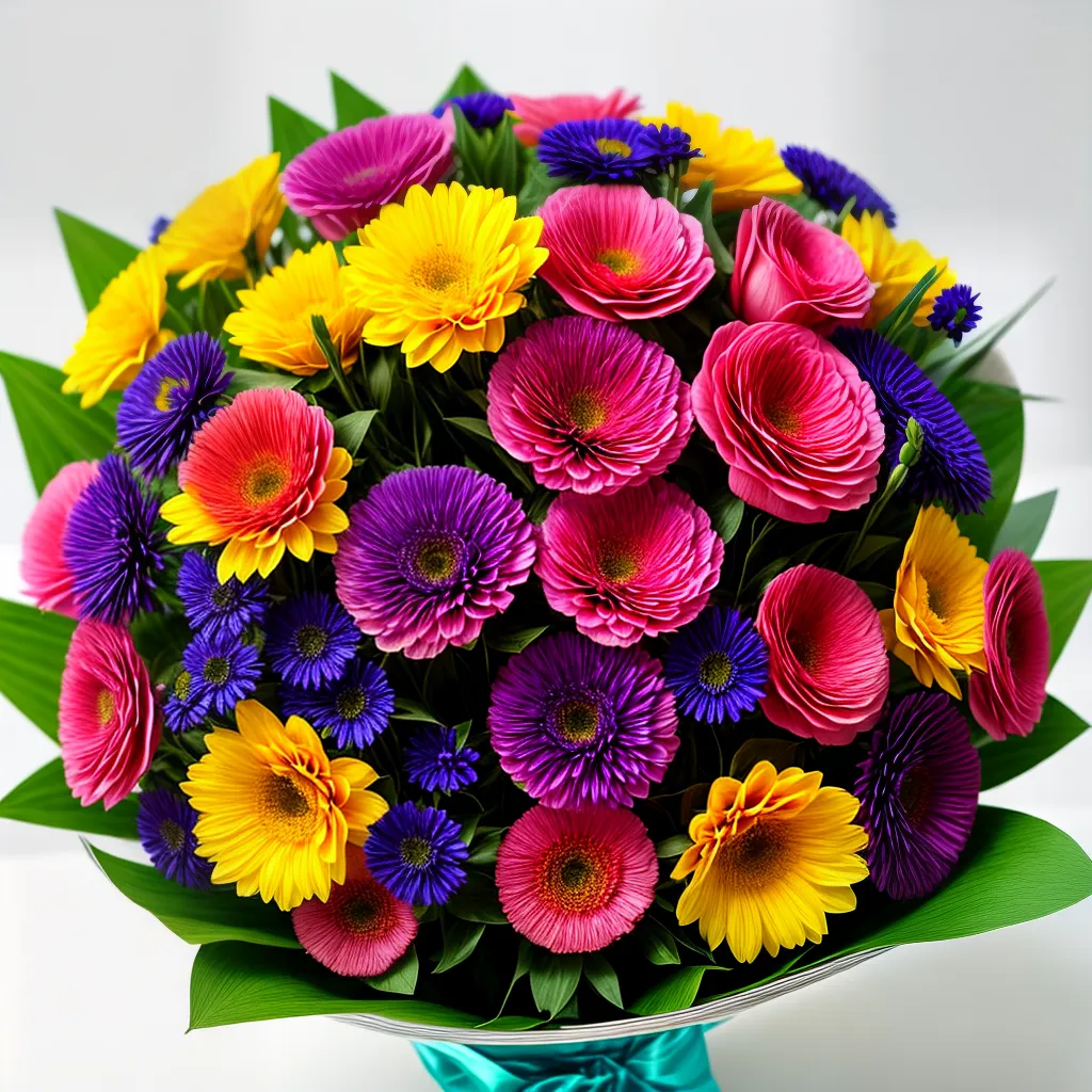 bouquet flores coloridas ocasiao