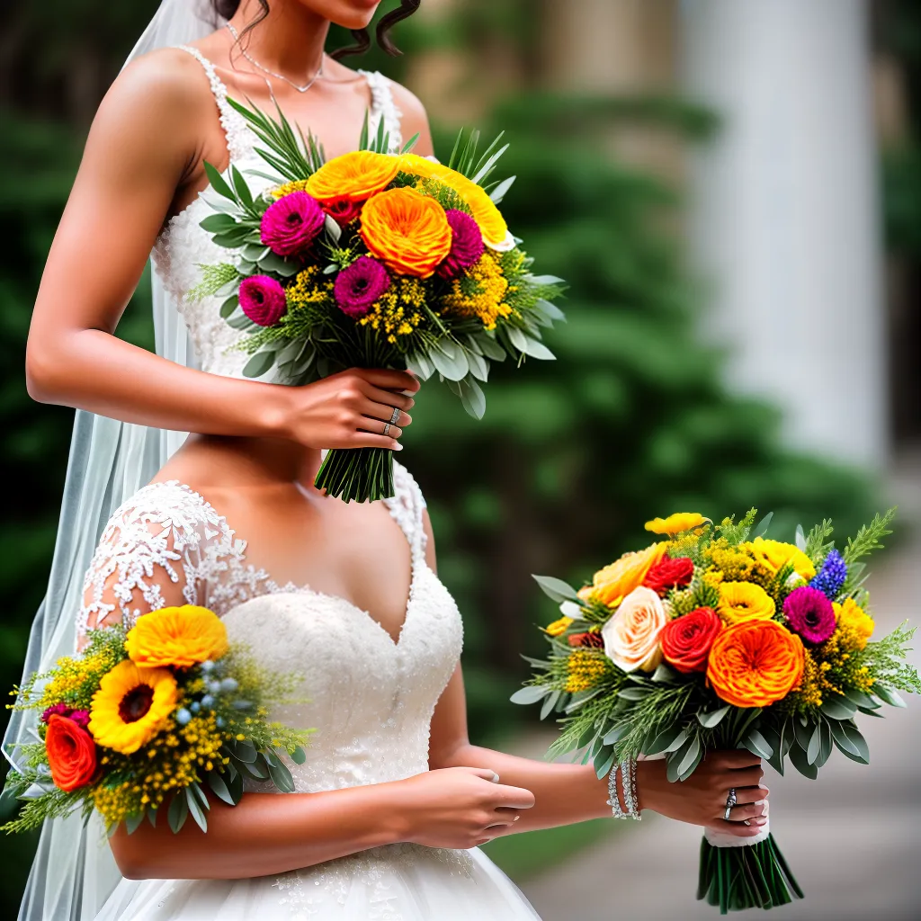 noiva segurando buque casamento