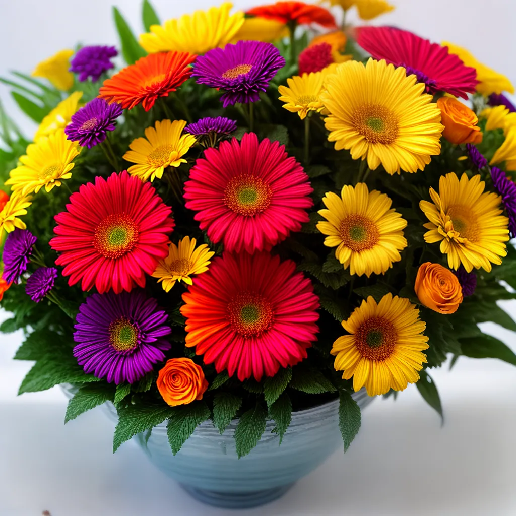 bouquet colorido 2023