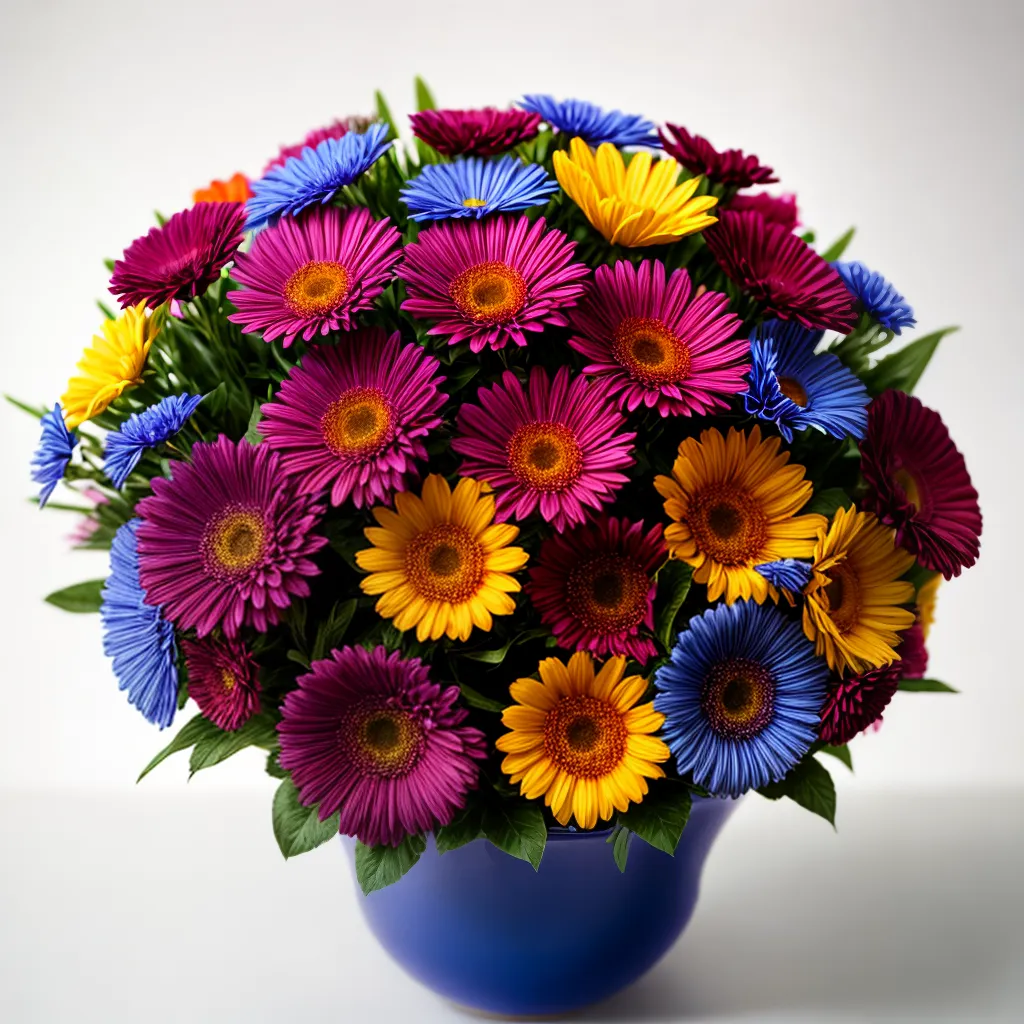 buque flores coloridas amor apreco