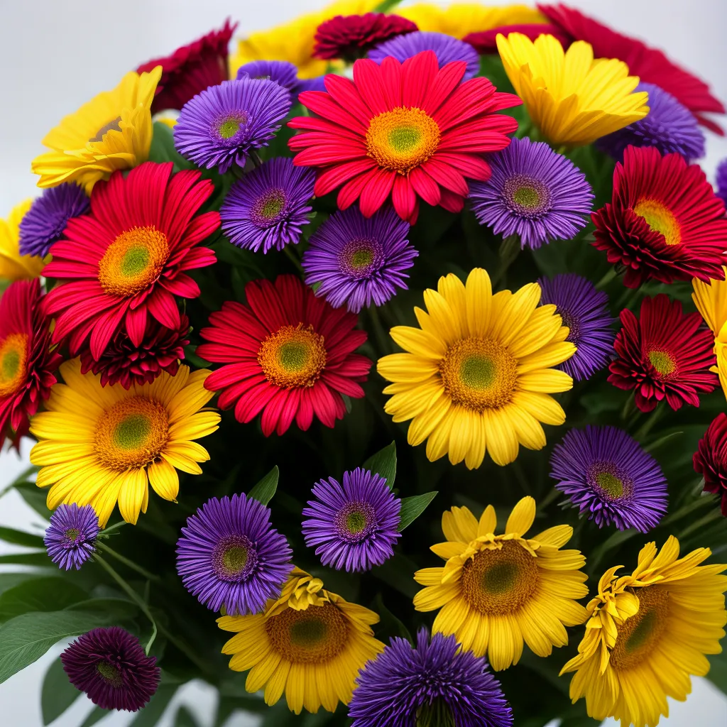 bouquet flores vibrantes alegria 1