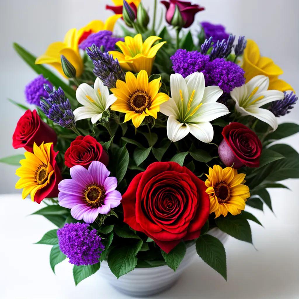 buque flores emocoes cores