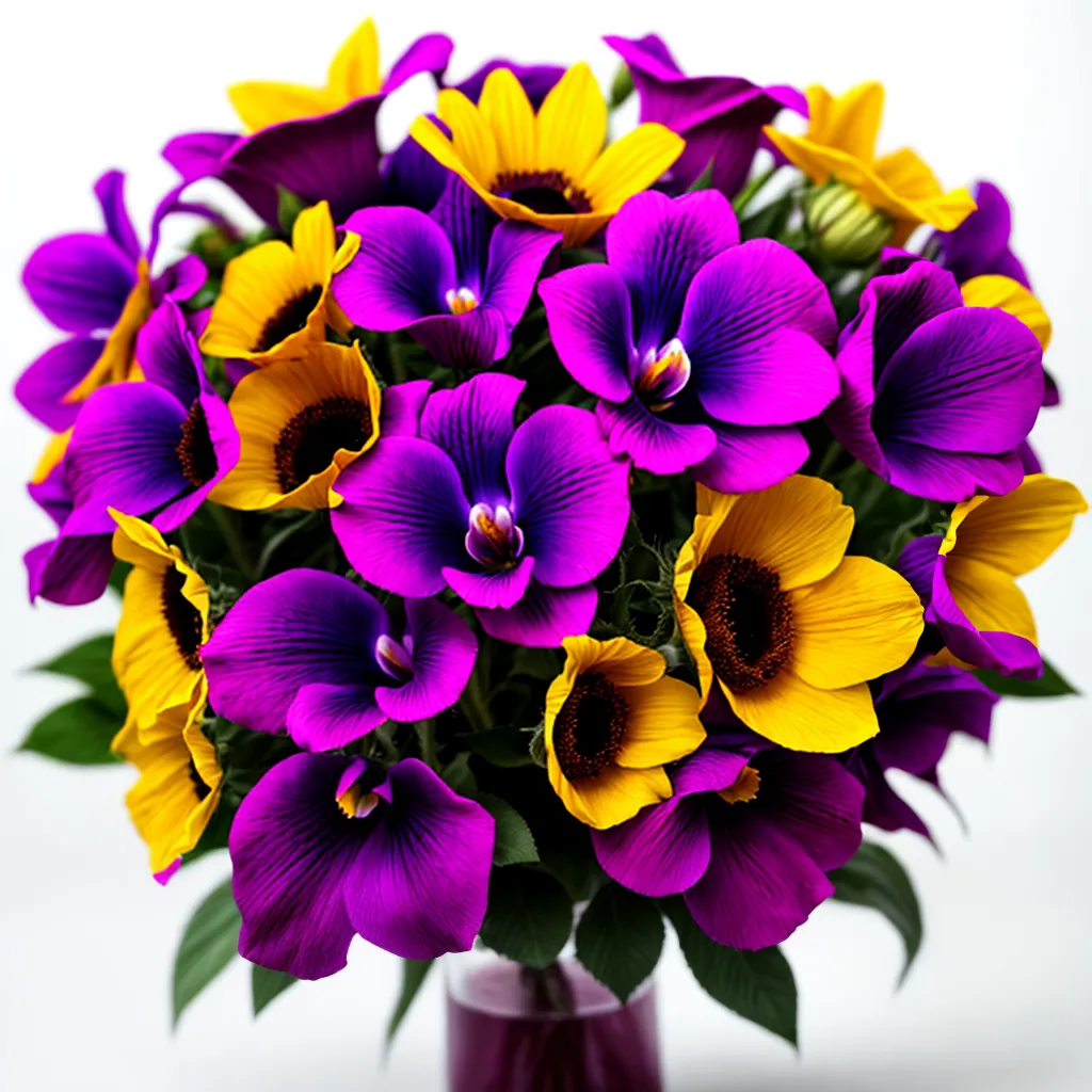 bouquet emocoes rosa girassol iris orquidea