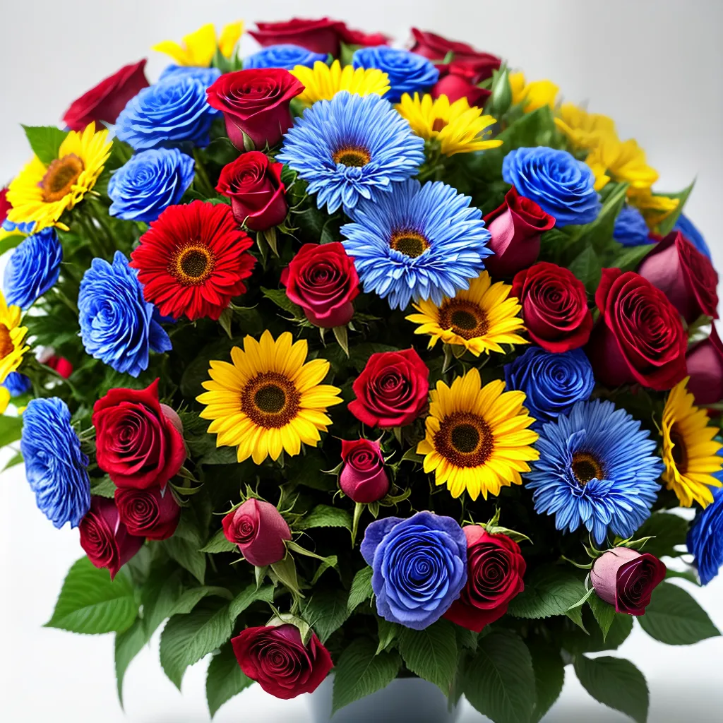 bouquet flores emocoes coloridas