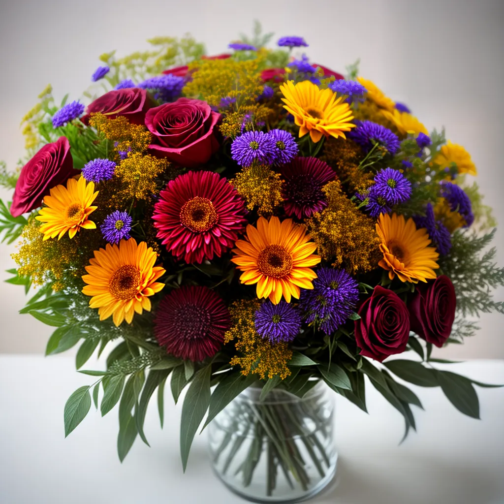 buque flores secas vintage buque flores secas vintage