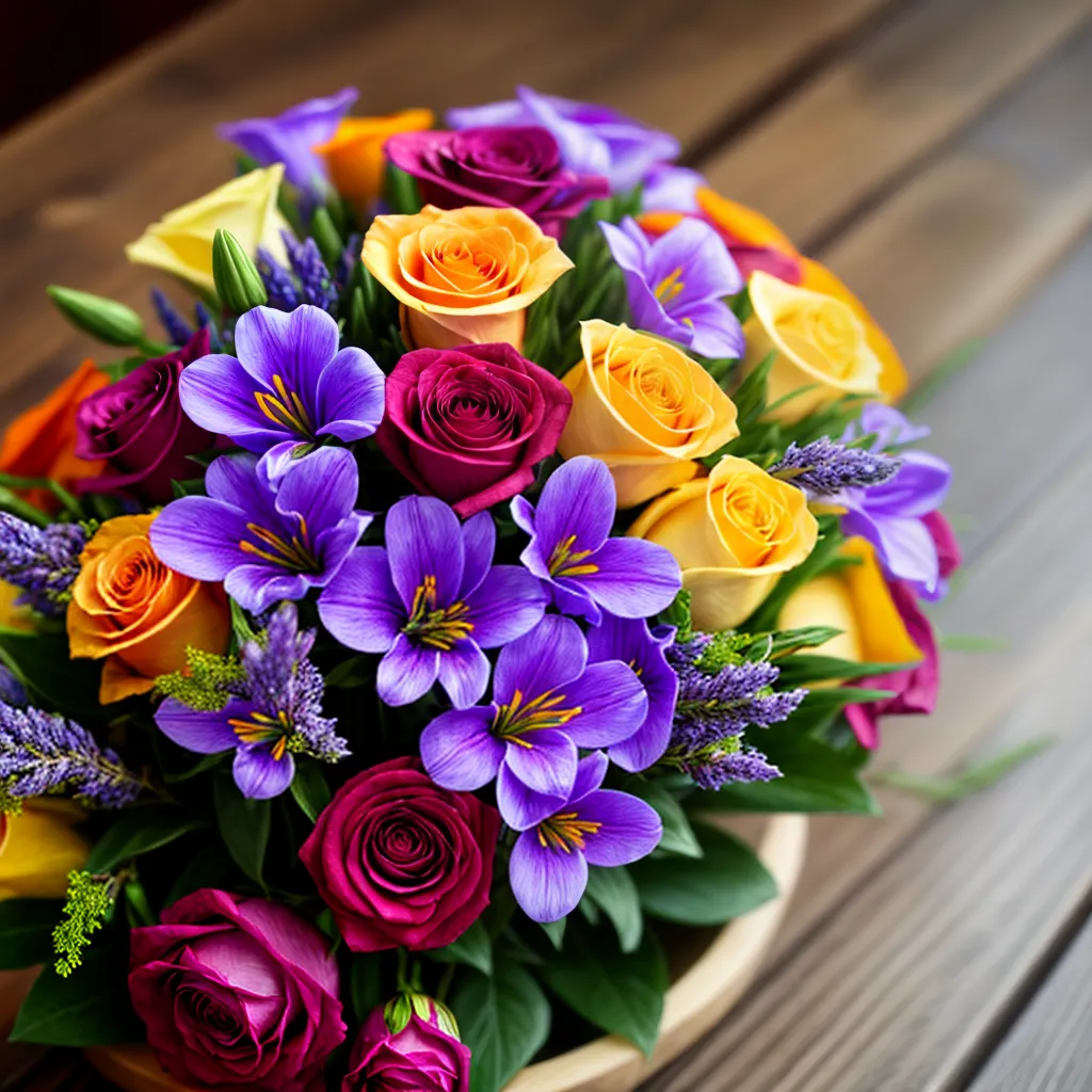 bouquet flores cores fragrancia encantar