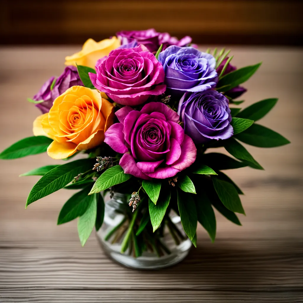 bouquet flores fragrancia natureza casa