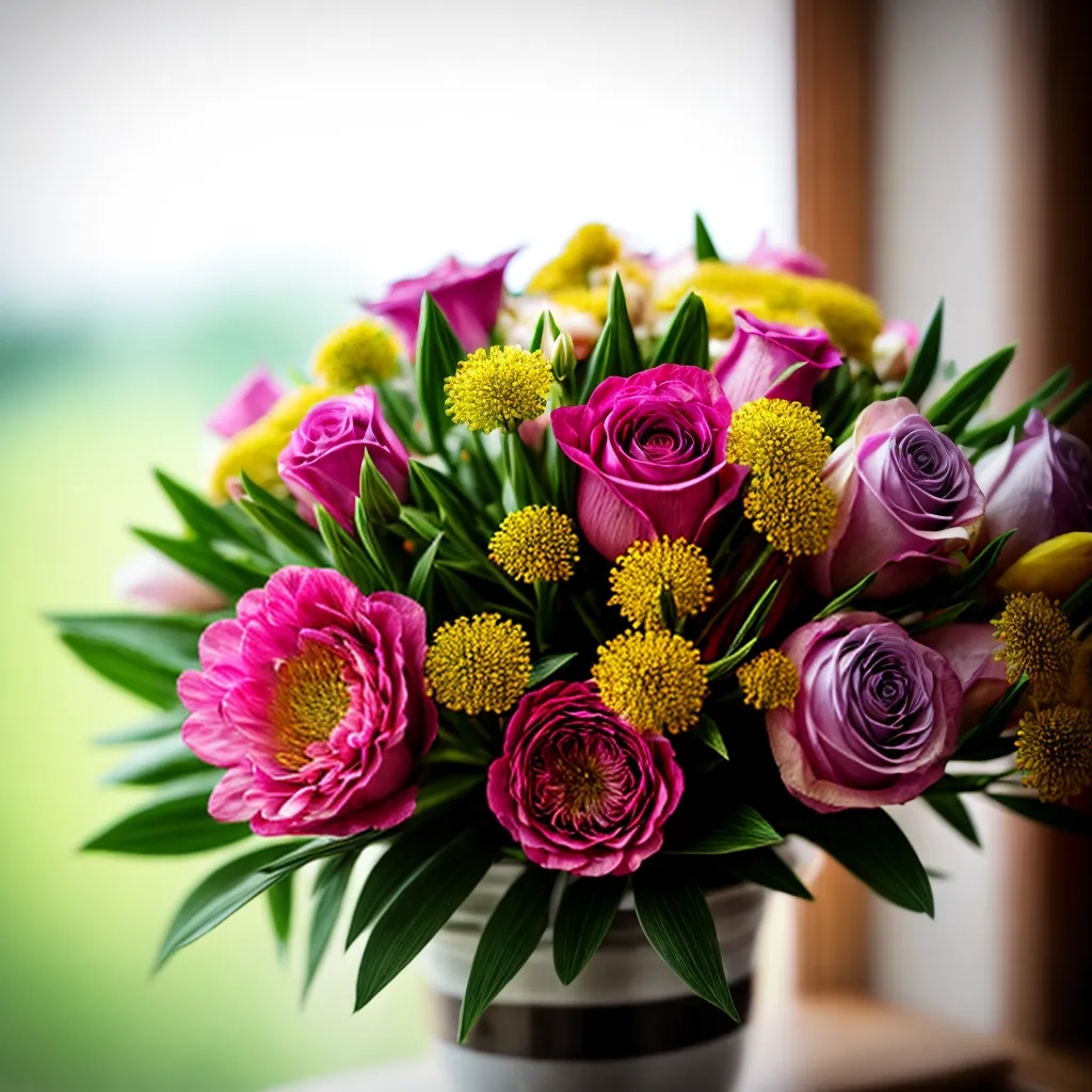 bouquet flores close up luz natural