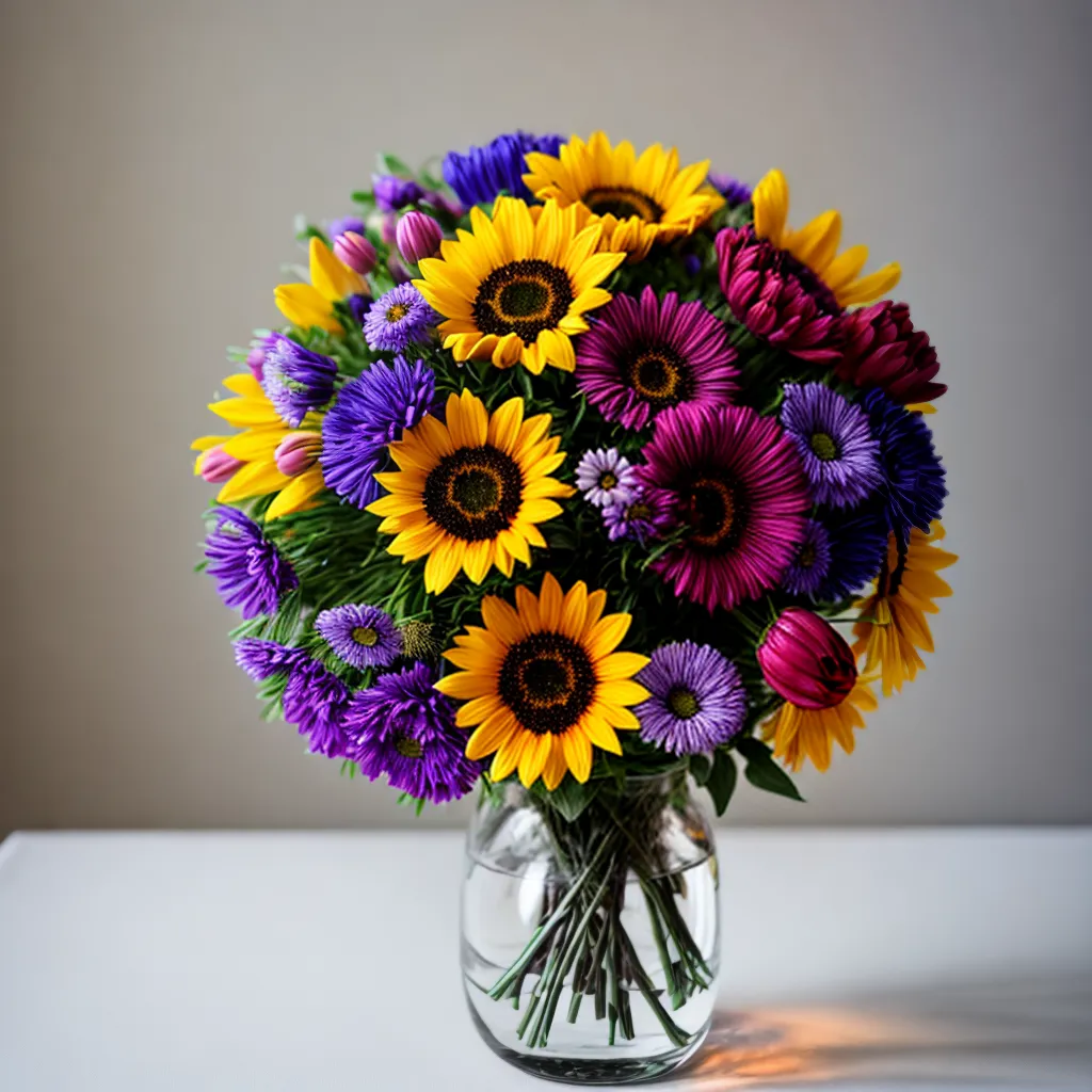bouquet inovador flores cotidianas