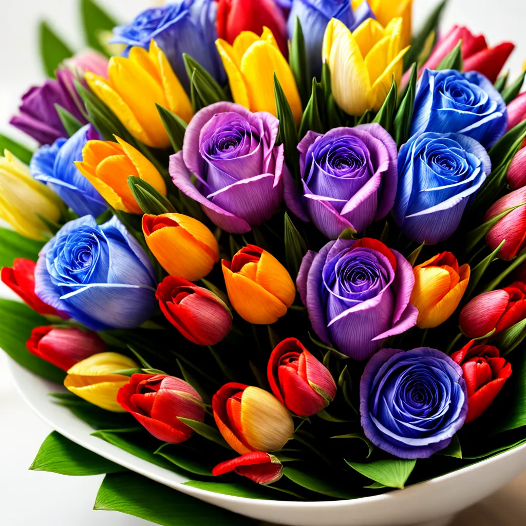 bouquet musicas iconicas rosas tulipas