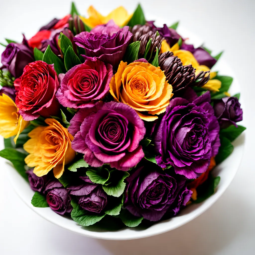 flores coloridas chocolates indulgente flores coloridas chocolates indulgente