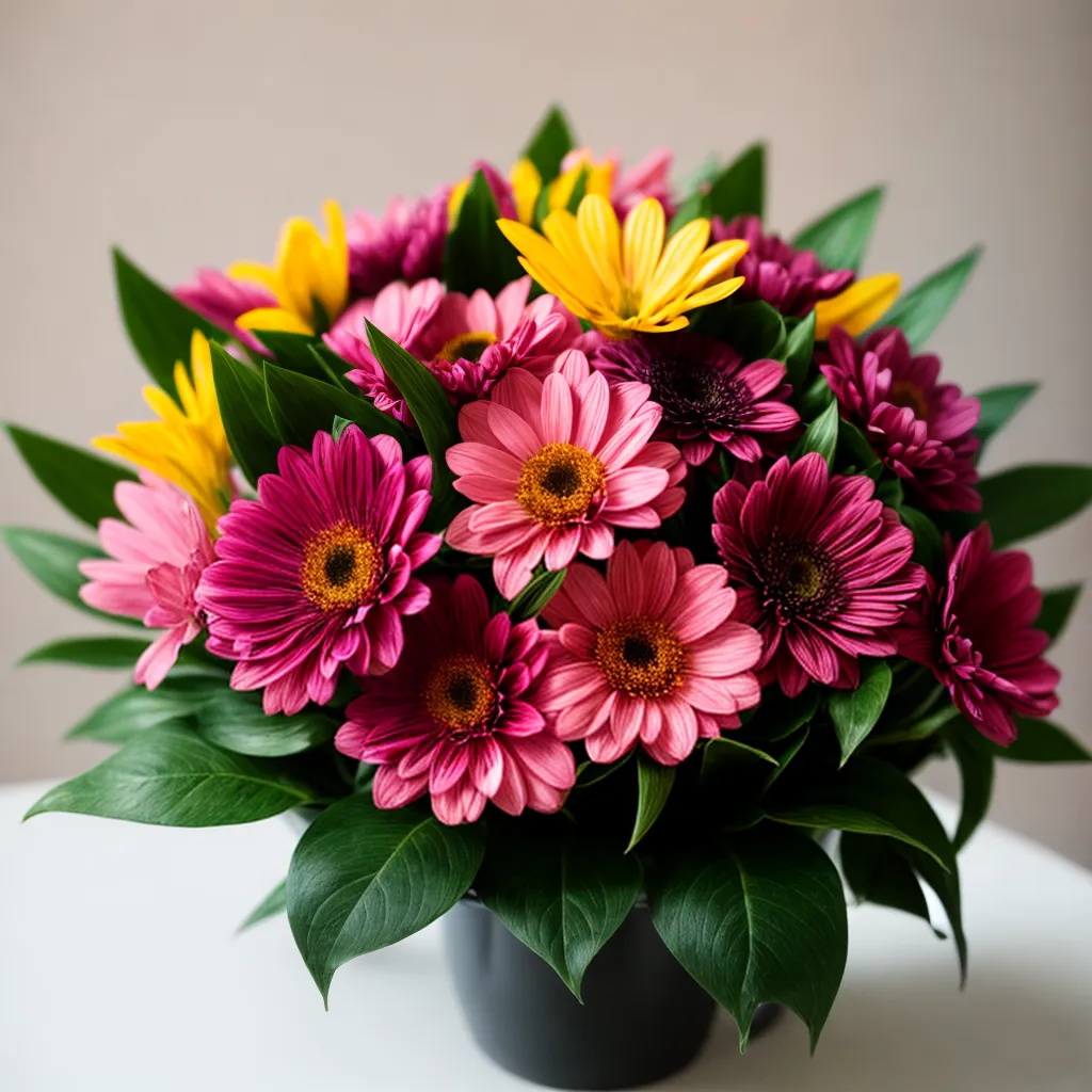bouquet flores elegante arranjo