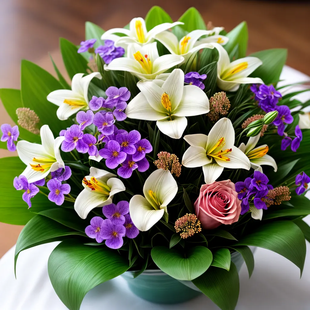 bouquet flores cores