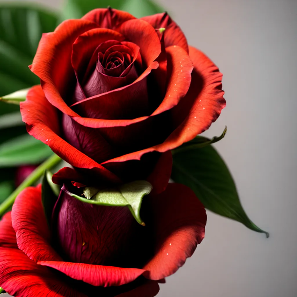 rosa vermelha luta pontos negros