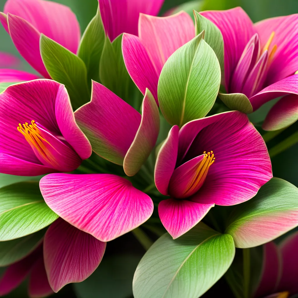 flor exotica detalhes vibrante flor exotica detalhes vibrante