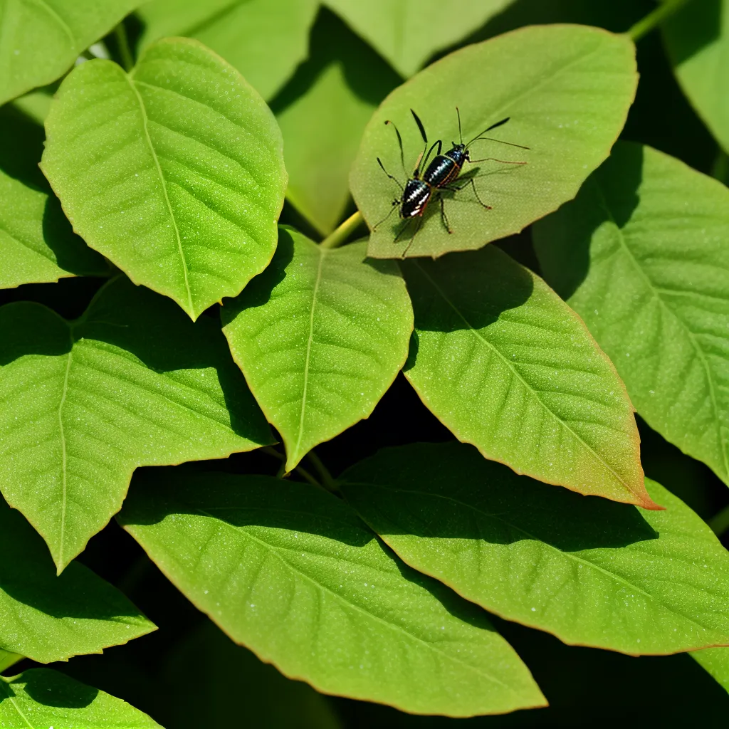 insetos devoradores folha verde insetos devoradores folha verde