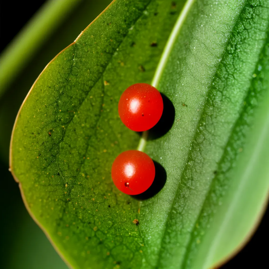 folha verde pontos vermelhos infestacao folha verde pontos vermelhos infestacao