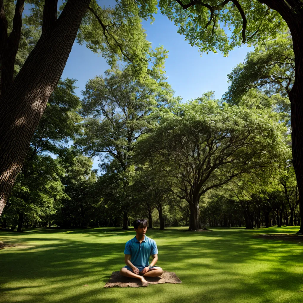 meditacao natureza arvores serenidade meditacao natureza arvores serenidade