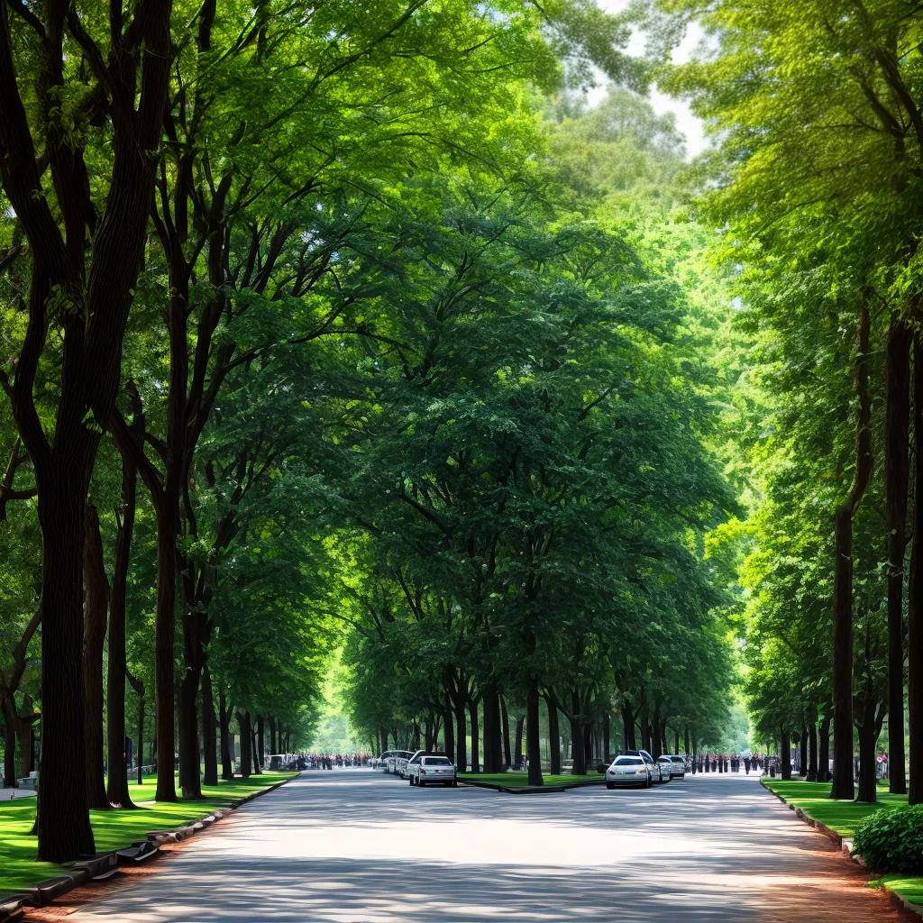 cidade verde arborizacao ar puro