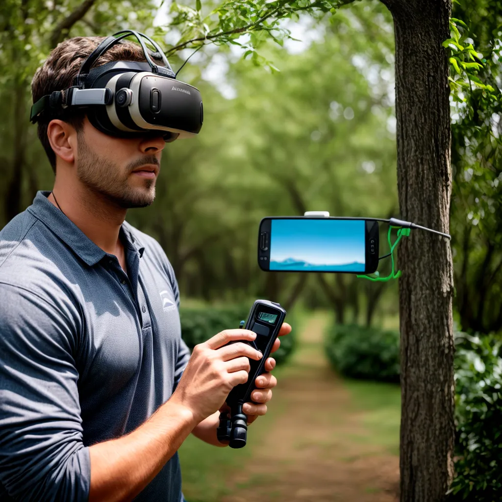 arborista realidade virtual analise arvore