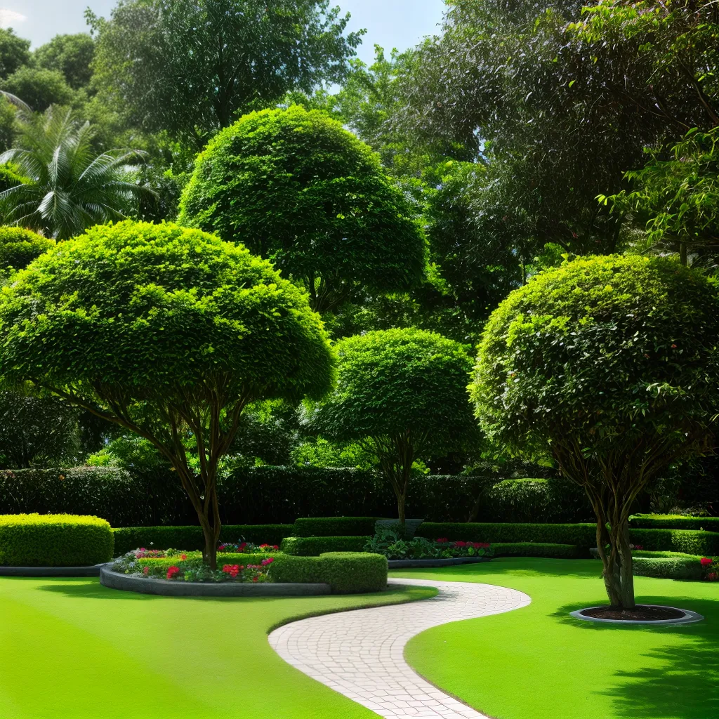 jardim flores arboricultura ornamental