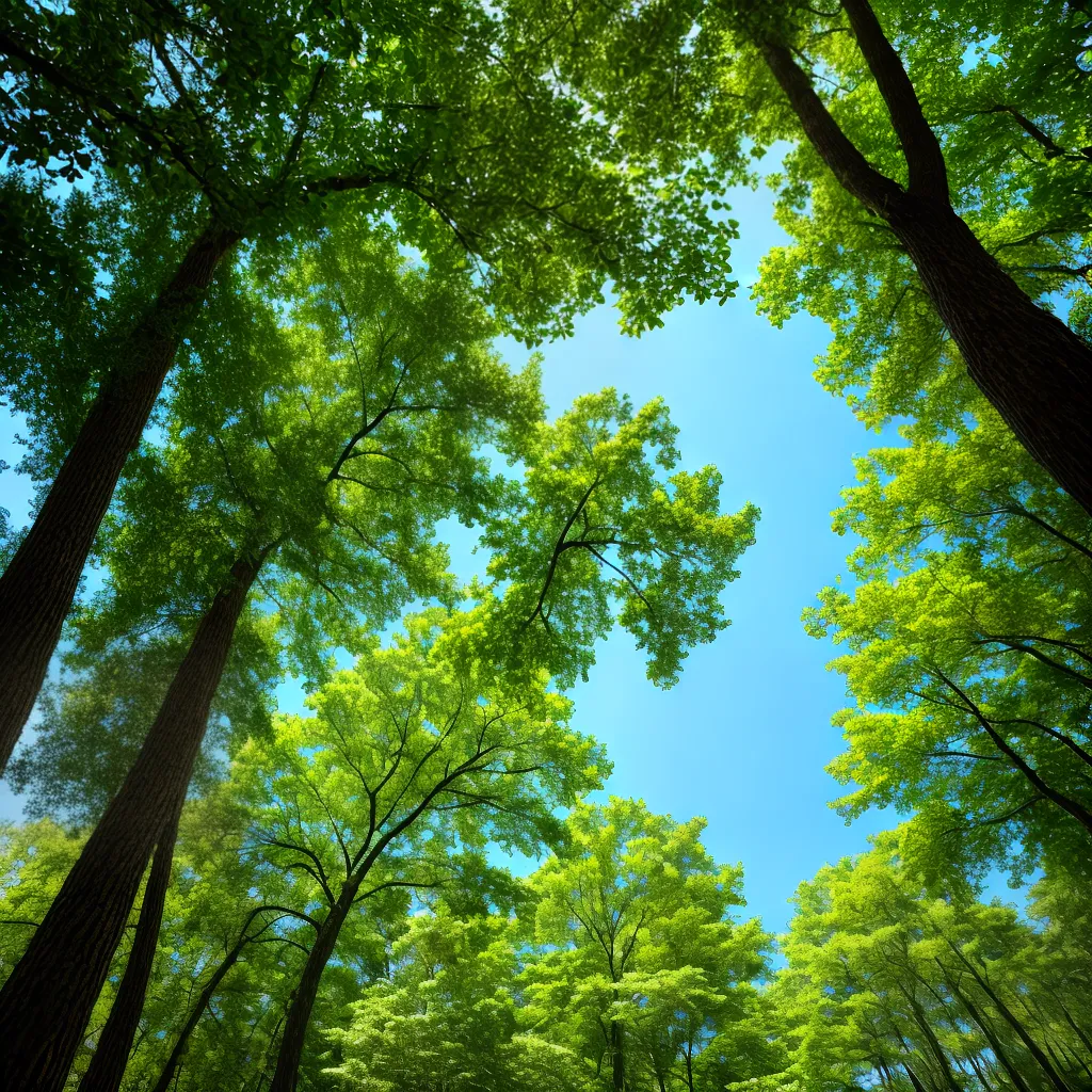 floresta vibrante animais arboricultura