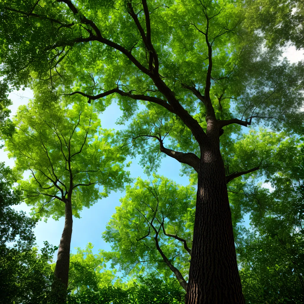floresta vibrante arboricultura fauna