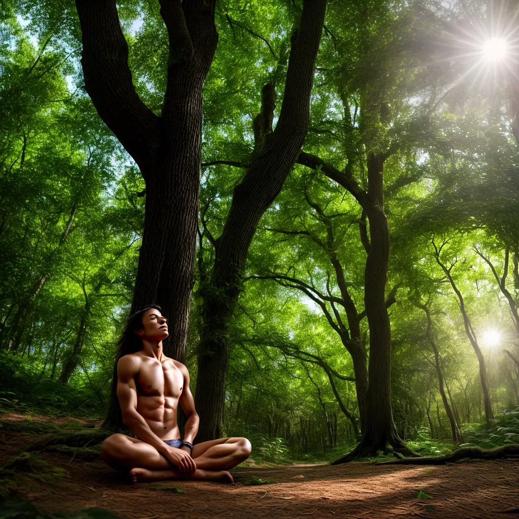 meditacao floresta verde serenidade meditacao floresta verde serenidade