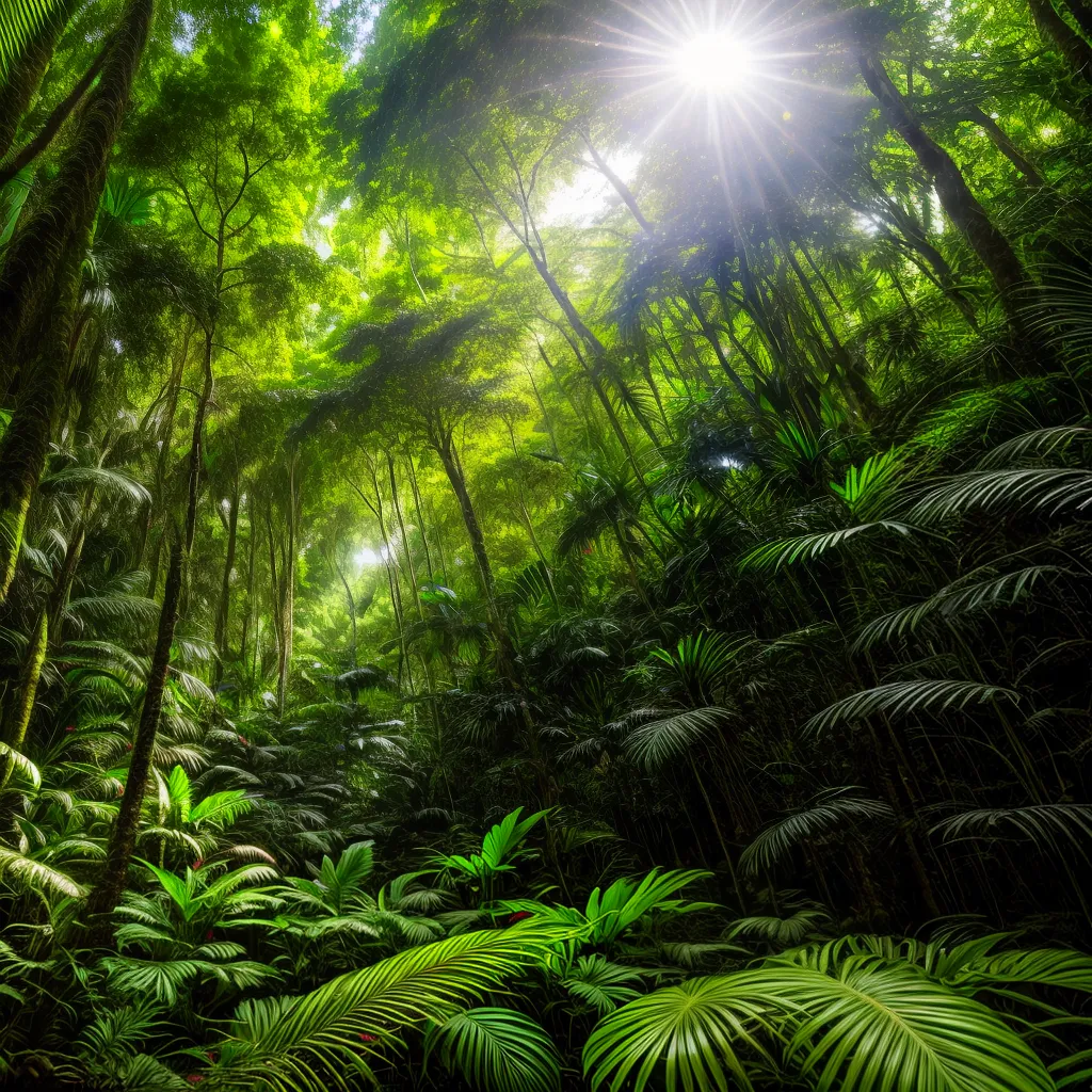 floresta tropical biodiversidade natureza