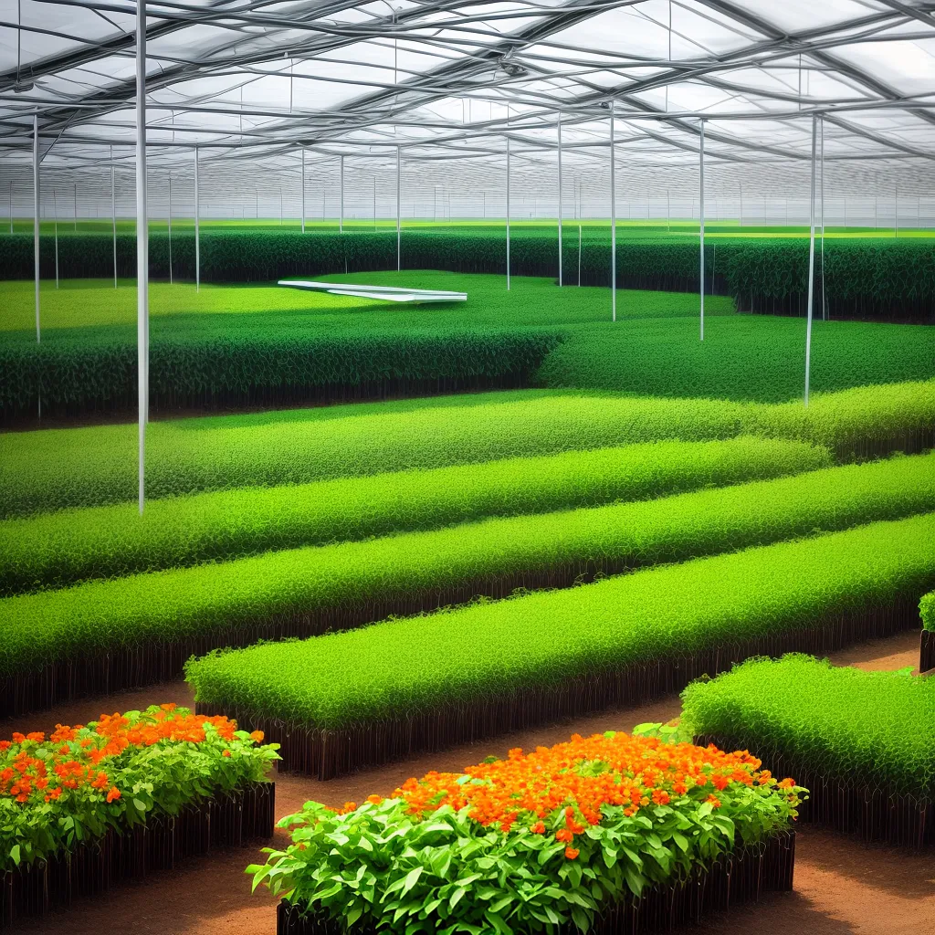 jardim aeroponico sustentavel plantas verdes
