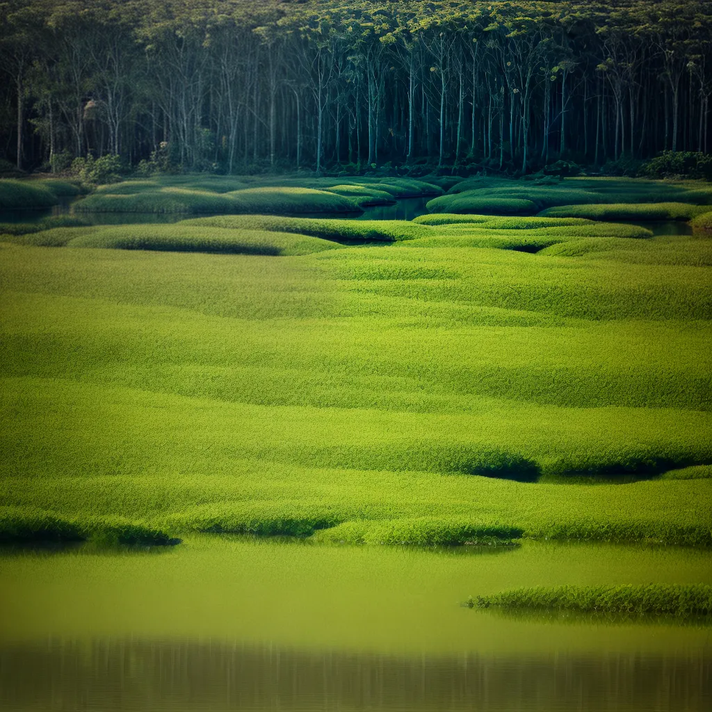 pantano musgo verde sphagnum