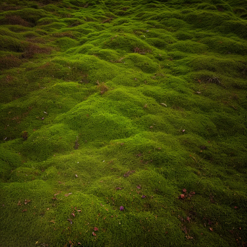 musgo esponjoso verde umido musgo esponjoso verde umido