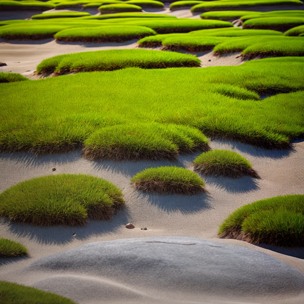 deserto mossas verdes resilientes