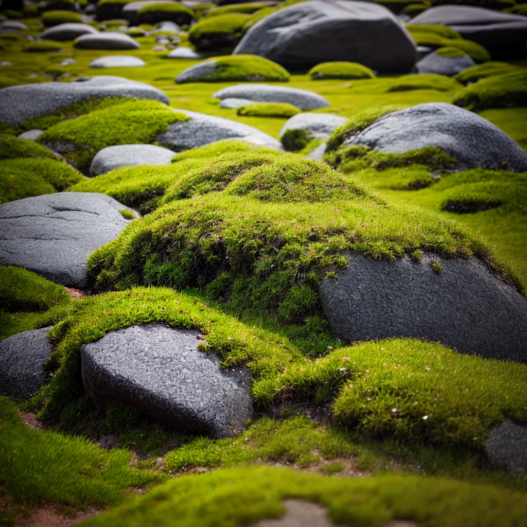 musgo deserto verde adaptacao
