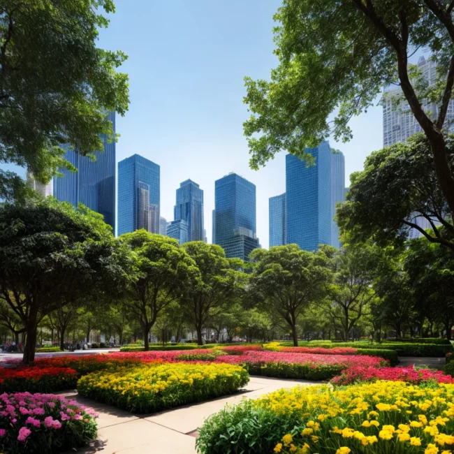 cidade verde ecologia arquitetura biodiversidade